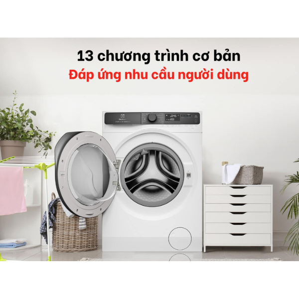 Máy giặt Electrolux EWF1343R7WC cửa trước 13kg