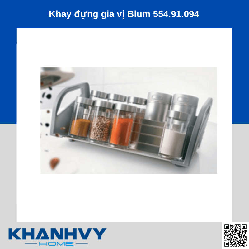 Khay đựng gia vị Blum 554.91.094 chính hãng tại Khánh Vy Home