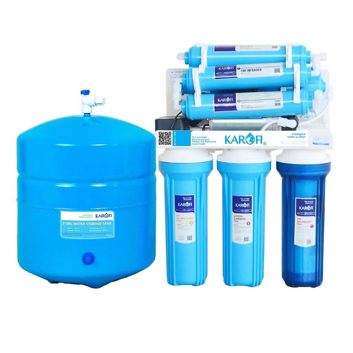 Máy lọc nước không tủ Karofi KT-ERO80