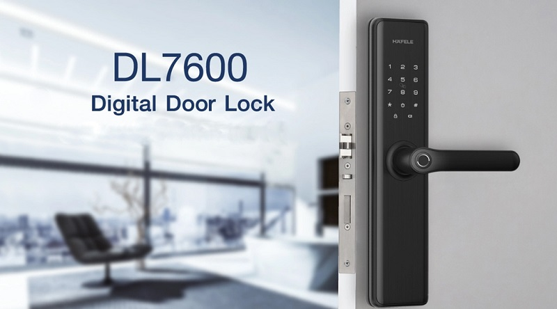 Sản phẩm khóa điện tử DL7600 Hafele 912.20.238