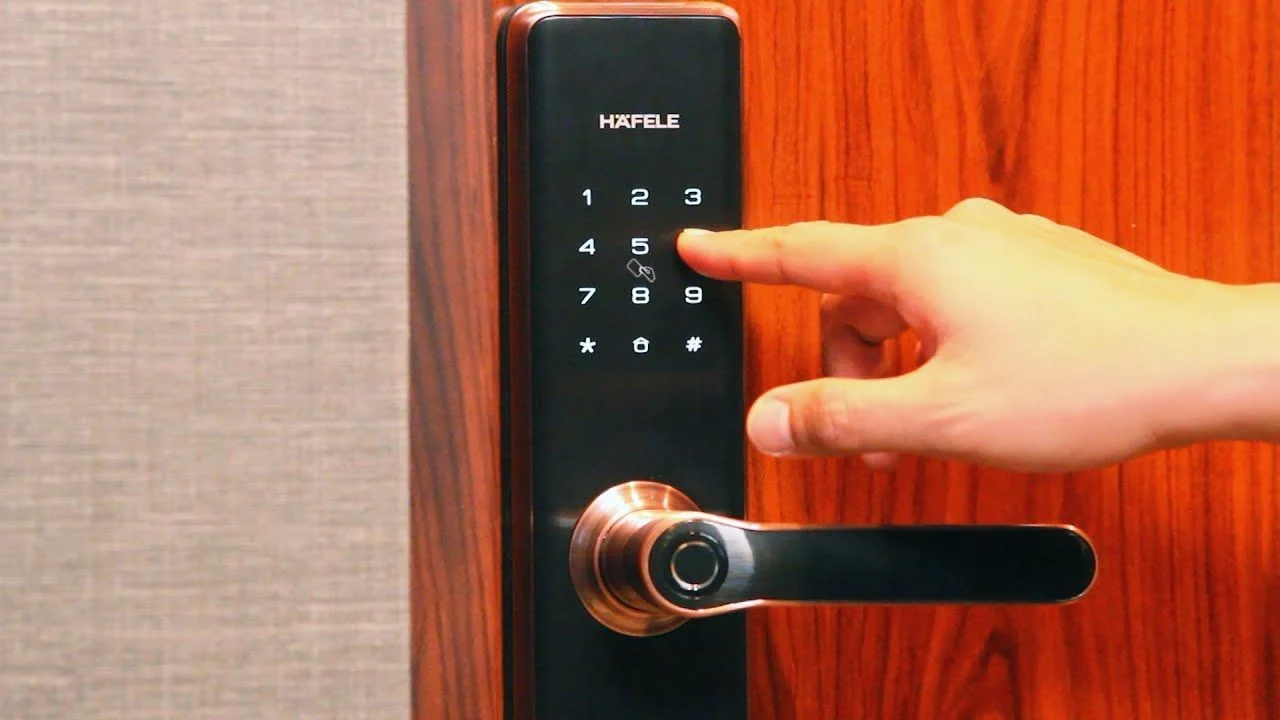Hướng dẫn sử dụng khóa điện tử DL7600 Hafele 912.20.238