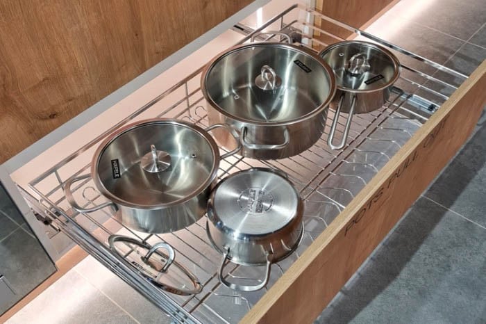 Bộ rổ xoong nồi Hafele Kosmo Cappella 549.08.033