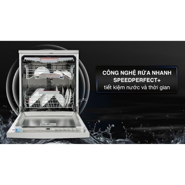 Máy rửa chén Bosch SMS6ECI93E Series 6 13 bộ, Home connect,độc lập