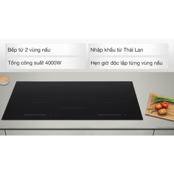Bếp từ đôi lắp âm Junger CEJ-200-II