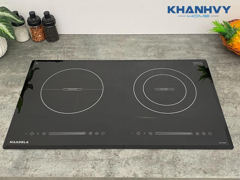  Bếp kết hợp điện từ Maadela MD-222IH