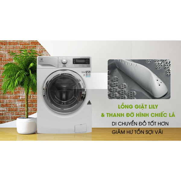 Máy giặt kết hợp sấy Electrolux EWW14023 giặt 10 kg - sấy 7 kg
