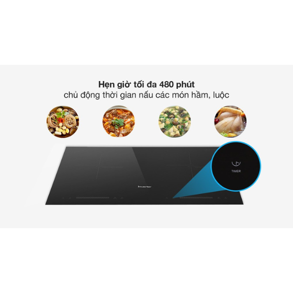 Bếp từ đôi lắp âm Junger CEJ-201-II