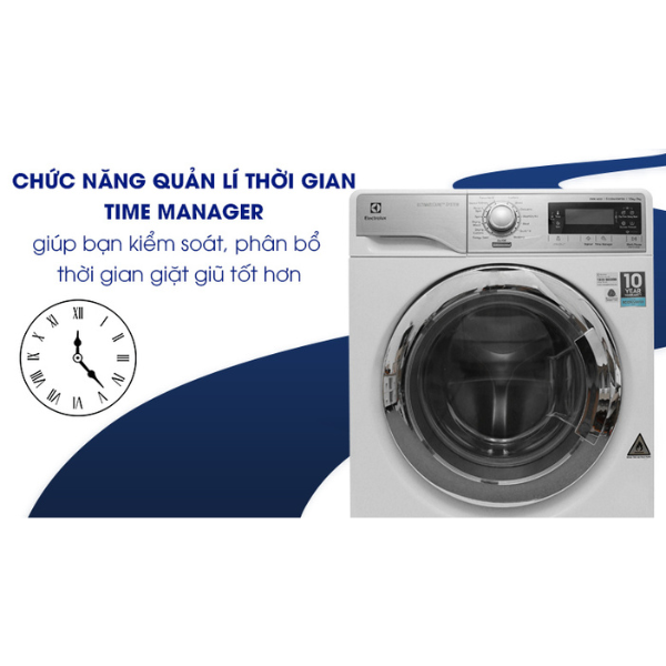 Máy giặt kết hợp sấy Electrolux EWW14023 giặt 10 kg - sấy 7 kg