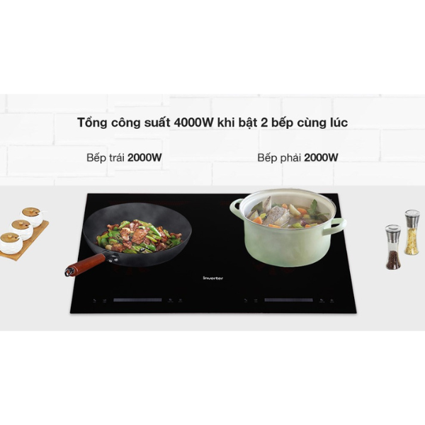 Bếp từ đôi lắp âm Junger CEJ-201-II