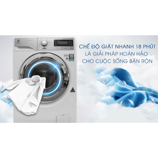 Máy giặt kết hợp sấy Electrolux EWW14023 giặt 10 kg - sấy 7 kg