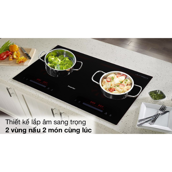 Bếp từ đôi lắp âm Junger CEJ-201-II