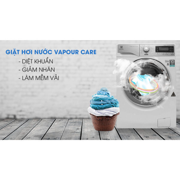 Máy giặt kết hợp sấy Electrolux EWW14023 giặt 10 kg - sấy 7 kg