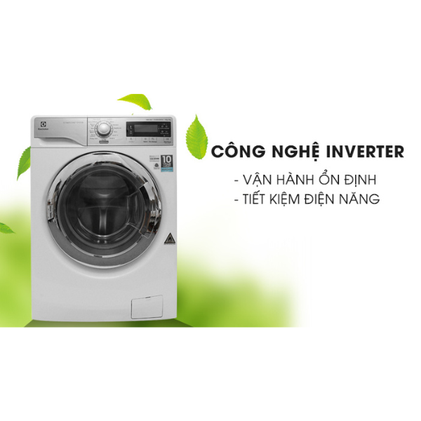 Máy giặt kết hợp sấy Electrolux EWW14023 giặt 10 kg - sấy 7 kg