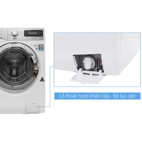 Máy giặt kết hợp sấy Electrolux EWW14023 giặt 10 kg - sấy 7 kg