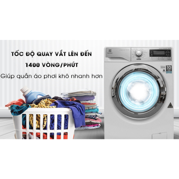 Máy giặt kết hợp sấy Electrolux EWW14023 giặt 10 kg - sấy 7 kg