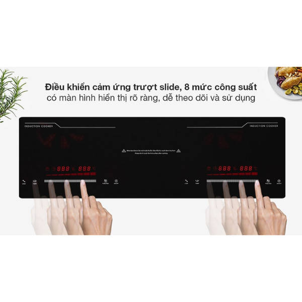 Bếp từ đôi lắp âm Junger MK-22