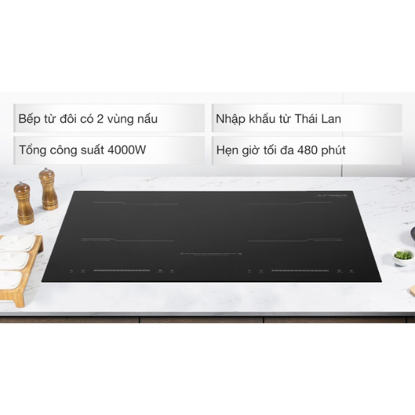 Bếp từ đôi lắp âm Junger MK-22