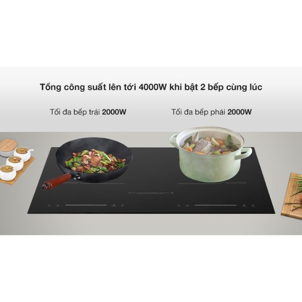 Bếp từ đôi lắp âm Junger MK-22