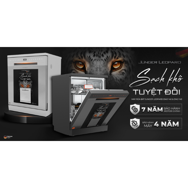 Máy rửa bát Junger DWJ-140
