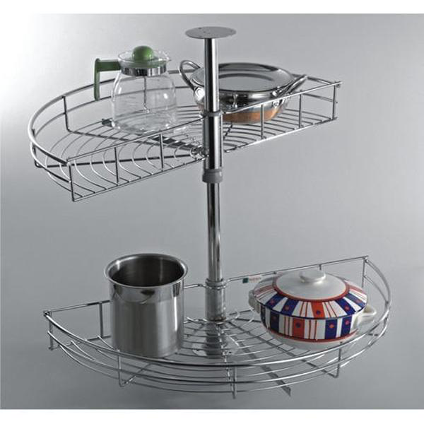 Thoải mái lưu trữ nhiều vật dụng với mâm xoay góc 1/2 Häfele 542.33.275 tại Khánh Vy Home