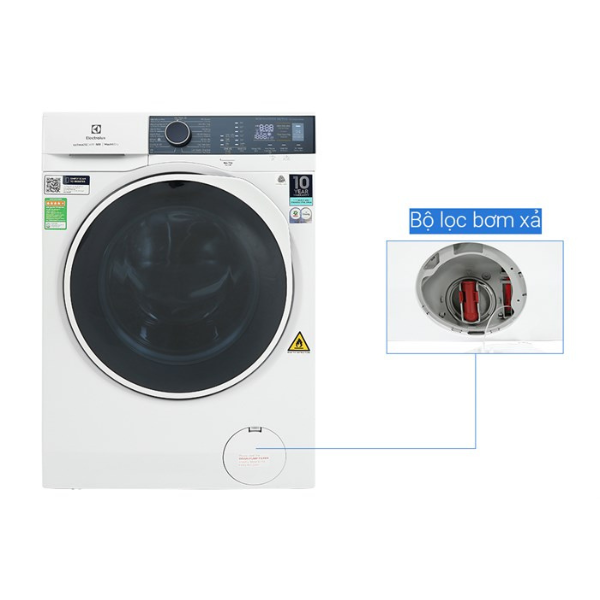 Máy giặt sấy 10/7kg Electrolux EWW1024P5WB