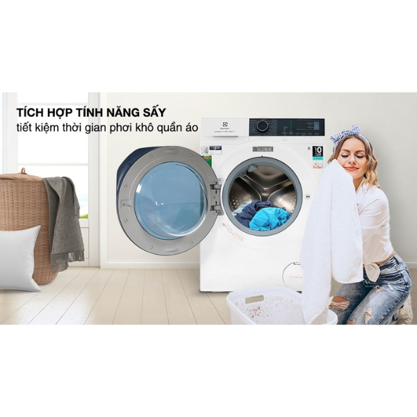 Máy giặt sấy Electrolux EWW9024P5WB 9/6kg