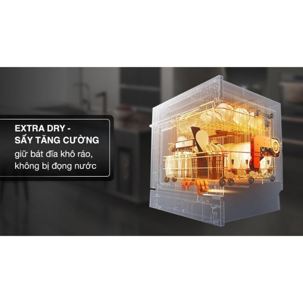 Máy rửa chén Bosch SMS8YCI01E độc lập Series 8, 14 bộ, Home connect