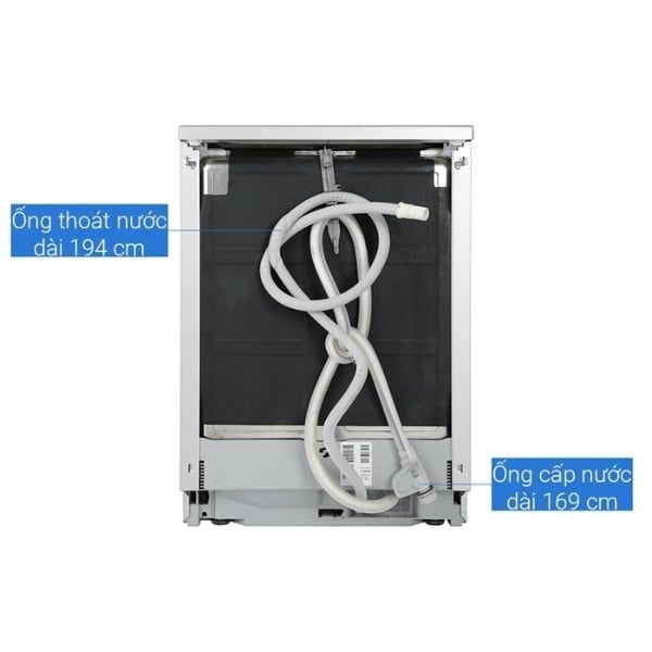 Máy rửa chén Bosch SMS8YCI01E độc lập Series 8, 14 bộ, Home connect