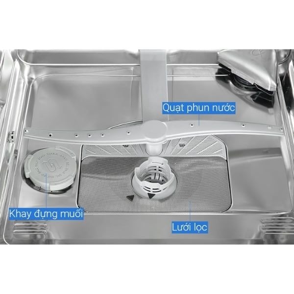 Máy rửa chén Bosch SMS8YCI01E độc lập Series 8, 14 bộ, Home connect