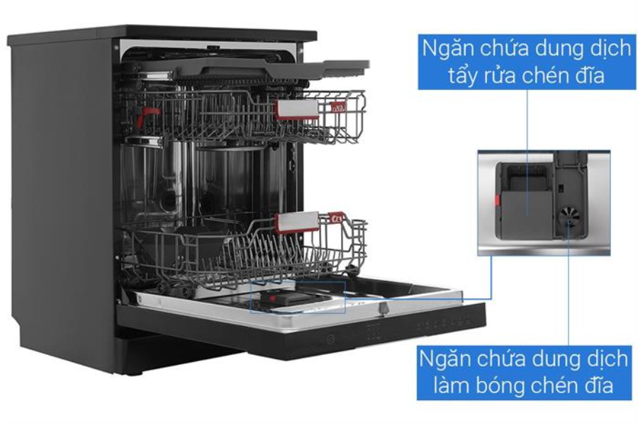 Máy rửa chén Toshiba DW-15F8(B)-VN