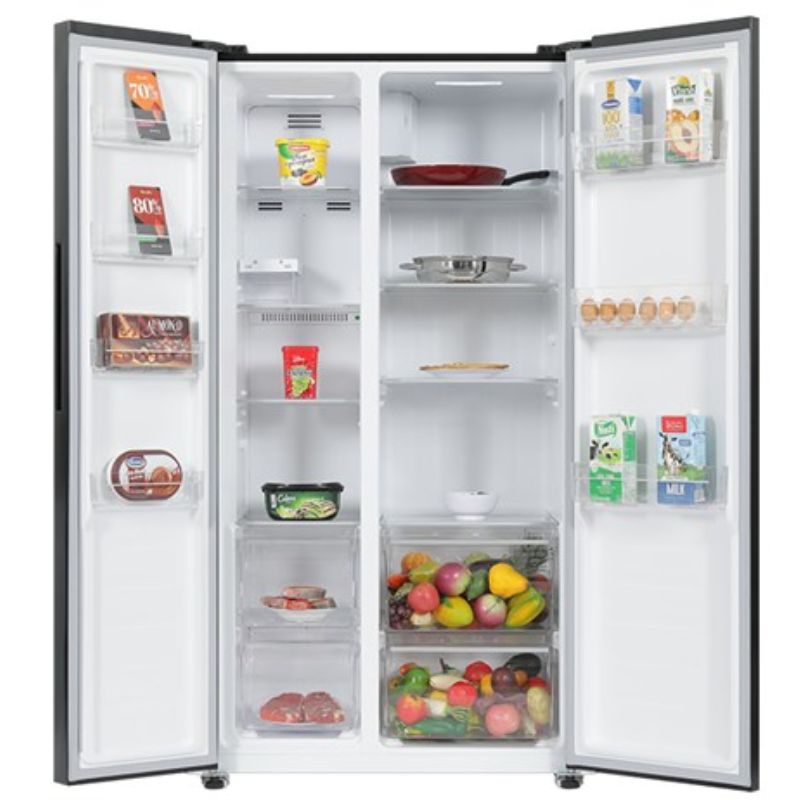 Tủ lạnh Sharp SJ-SBX440VG-BK Side By Side màu đen