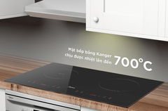 Bếp từ kết hợp hồng ngoại Midea MC-IHD361