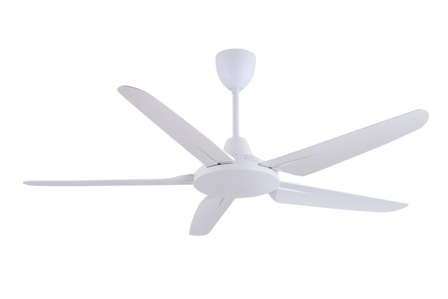 Quạt trần Asia Lighting QT05HS-T-01 5 cánh màu trắng sang trọng