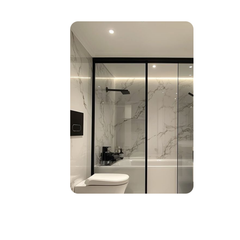 Gương chữ nhật khuôn viền nhôm decor Maamo MCNTĐ