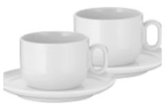 Bộ 2 cốc cà phê WMF 0695959440 BARISTA COFFEE MUG