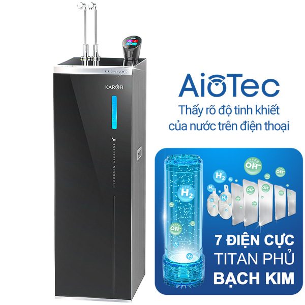 Máy lọc nước nóng lạnh Hydro-ion kiềm Karofi KAE-S88 PROMAX