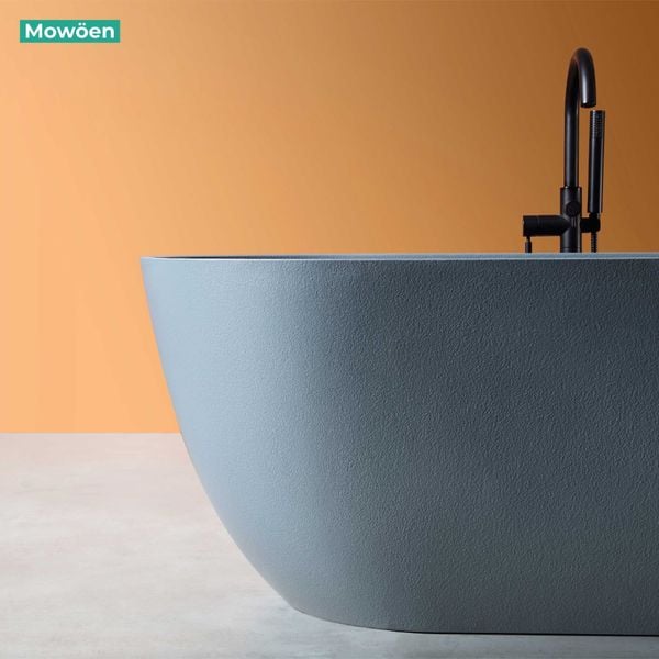 Bồn tắm đá MOWOEN MW002-Matt Gray