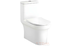 Bàn cầu 1 khối Cotto C11002HOS nắp đóng êm