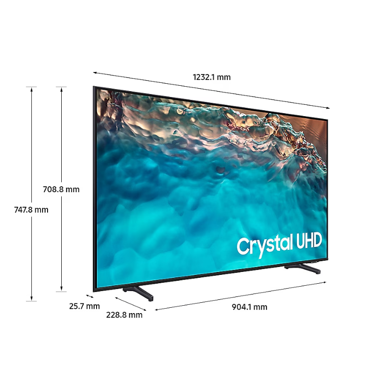 Smart Tivi 55 inch Crystal UHD 4K BU8000 Samsung UA55BU8000KXXV