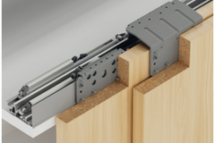 Bộ phụ kiện cửa lùa Hafele 407.41.025 Slido F-Line 44