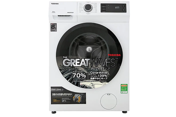 Máy giặt Toshiba TW-BK95S2V(WK) Inverter 8.5 kg