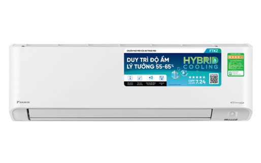 Máy Lạnh Daikin FTKZ25VVMV/RKZ25VVMV Inverter 1 chiều 8,500 BTU 1 HP