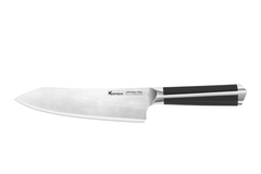 Dao bếp thép Nhật Konox Damascus Eiko Deba Series 7
