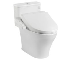 Bàn cầu một khối Toto MS857CDW17XW kèm nắp rửa điện tử WASHLET dòng C2