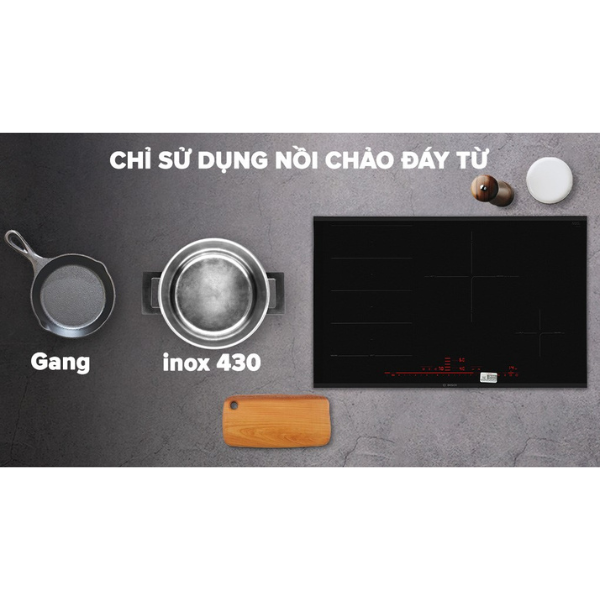 Bếp từ Bosch PXE875DC1E Serie 8 4 vùng nấu
