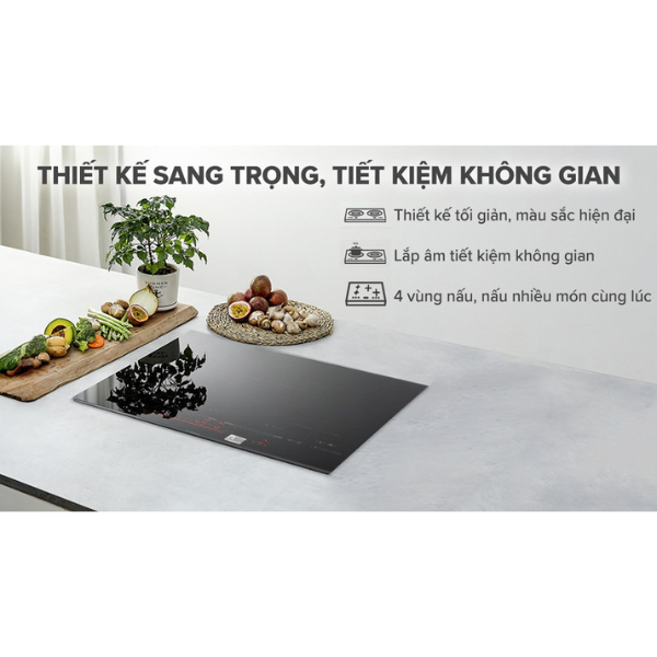 Bếp từ Bosch PXE875DC1E Serie 8 4 vùng nấu