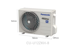 Máy lạnh Panasonic CU/CS-U12ZKH-8 Inverter 1 chiều 11.900 BTU 1.5HP