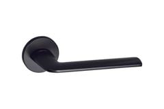 Bộ khóa tay nắm gạt cửa chính DIY Hafele đen mờ 499.63.603