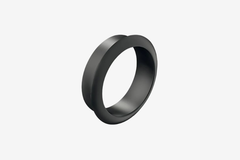 Nắp chụp thân khóa Symo Hafele 219.19.350 D19mm màu đen