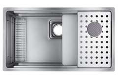 Chậu rửa bát Shigeru LE JSM-K FS 1 hố xả